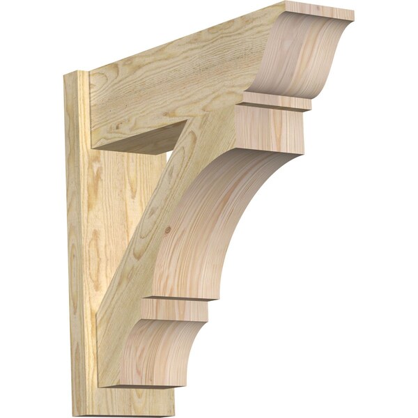 Ekena Millwork Balboa Rough Sawn Traditional Outlooker, Douglas Fir, 8"W x 26"D x 26"H OUT08X26X26BOA01RDF - main
